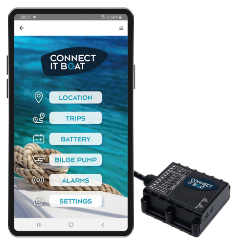connect it boat app with hardware